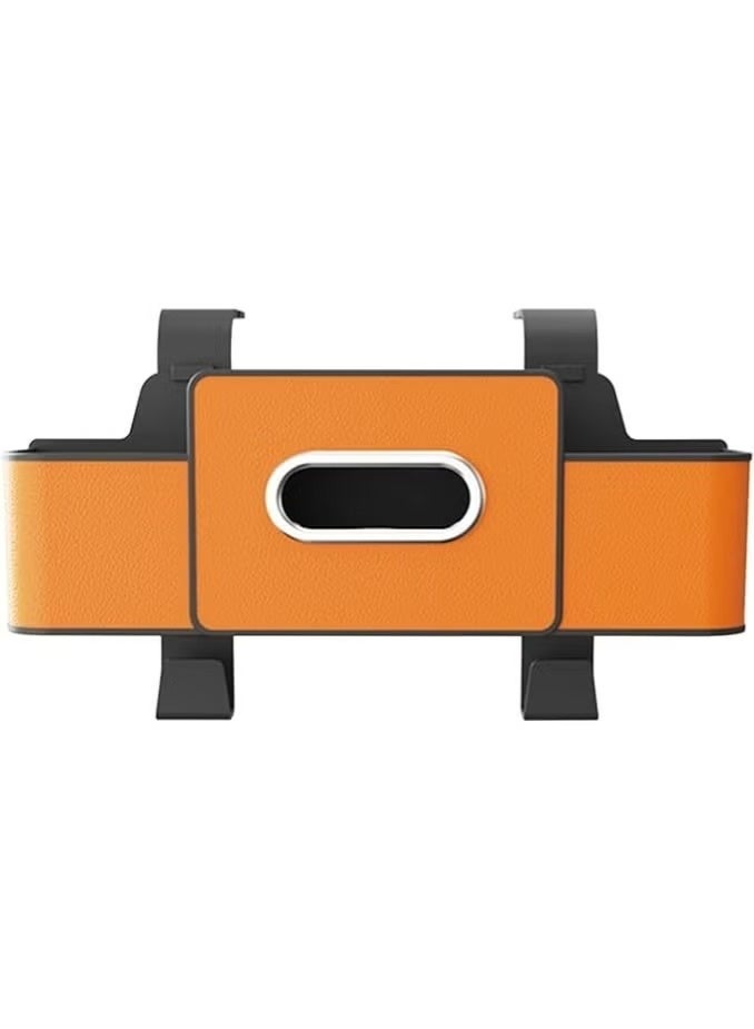 حقيبة تخزين متعددة الوظائف لمقعد السيارة، صندوق تخزين متعدد الوظائف لمقعد السيارة، منظم متعدد مع حاملين لأكواب المشروبات ووصلتين - Image 2